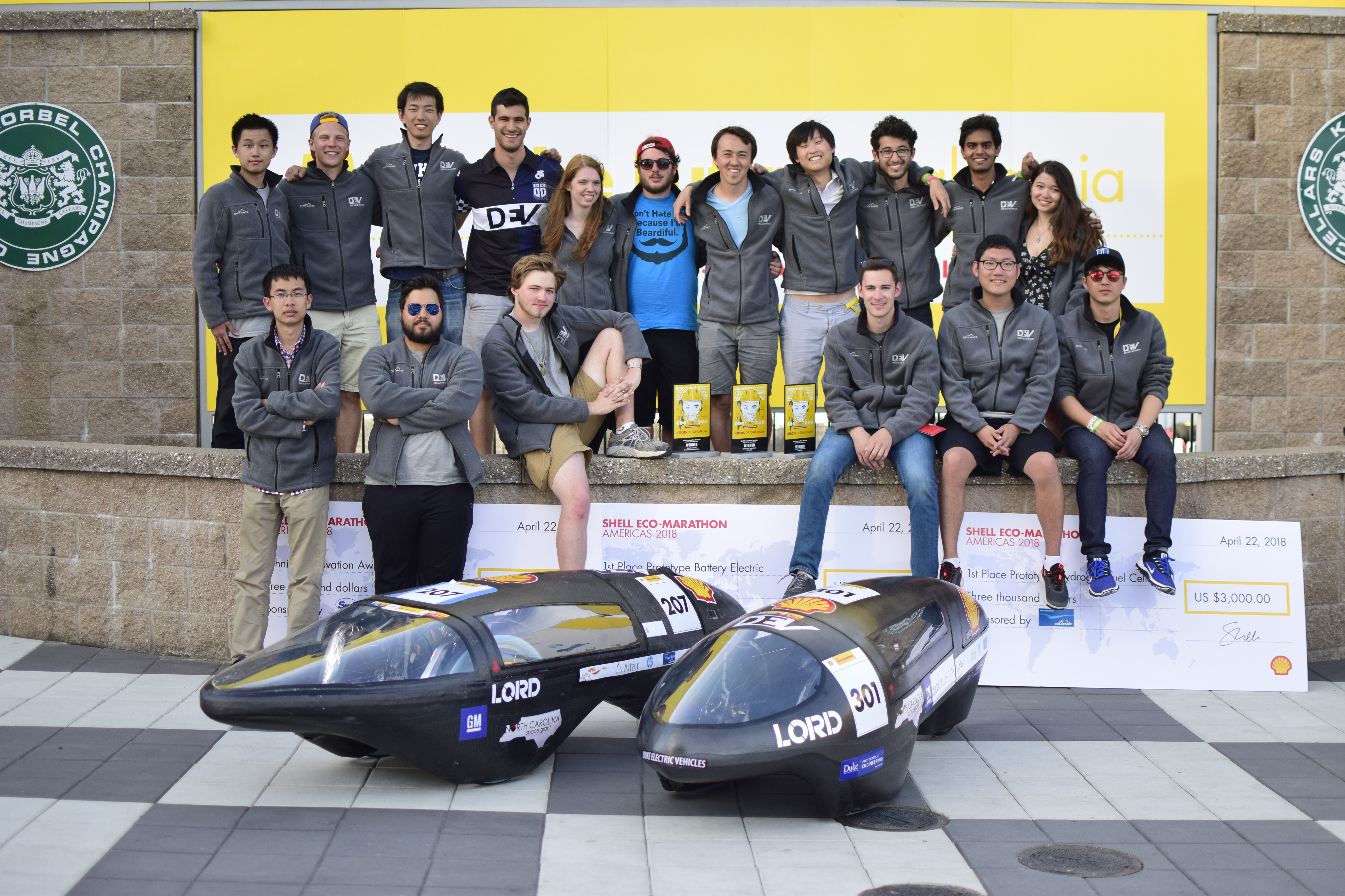 2018 Eco-Marathon win